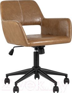 Кресло офисное Stool Group Филиус (экокожа коричневый)