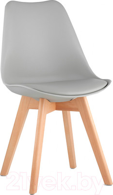 Стул Stool Group Frankfurt New / Y863 (серый/деревянные ножки)