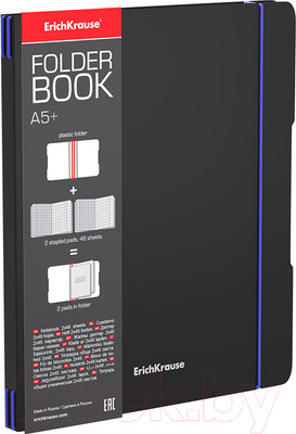 Тетрадь Erich Krause FolderBook Accent / 51438 (синий)