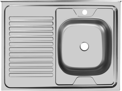 Мойка кухонная Ukinox ECO 800.600 R