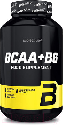 Аминокислоты BCAA BioTechUSA BCAA+B6 / CIB000169 (200 табл)
