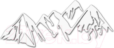 Декор настенный Arthata Ловина 25x50-V / 071-1 (белый)