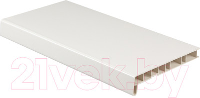 Подоконник Crystallit Премиум 450x800 (белый глянец)