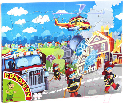 Пазл Bondibon Пожарная служба / ВВ4670