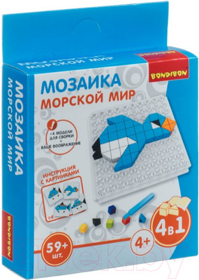 Развивающая игрушка Bondibon Мозаика. Морской мир / ВВ4424