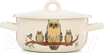 Кастрюля ЭСТЕТ Совы / ЭТ-72899