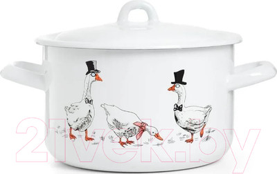 Кастрюля ЭСТЕТ Гуси / ЭТ-72781