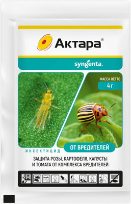 Инсектицид Syngenta Актара ВДГ (4мл)