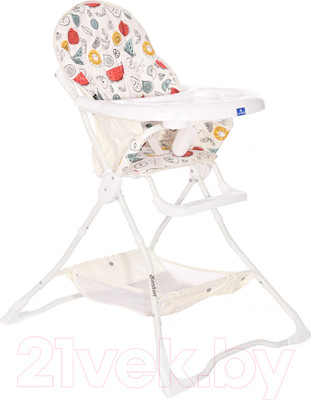 Стульчик для кормления Lorelli BonBon White Fruits / 10100312134
