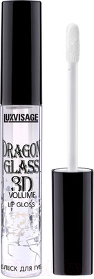 Блеск для губ LUXVISAGE Dragon Glass 3D volume (2.8г)