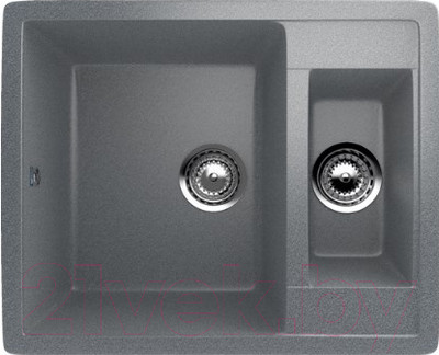 Мойка кухонная Ulgran U-106 (309 темно-серый)