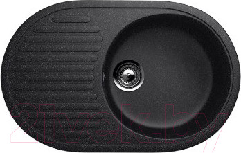 Мойка кухонная Ulgran U-107 (308 черный)