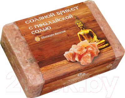 Соляной брикет для бани Соляная баня С гималайской солью