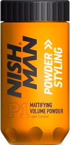 Текстурирующая пудра для волос NishMan Powder Hair Styling матовая (20г)