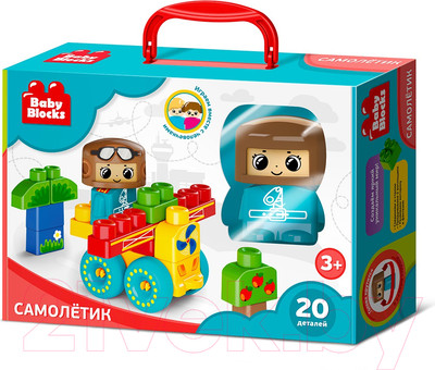 Конструктор Десятое королевство Самолетик / 3911