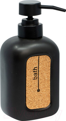 Дозатор для жидкого мыла Bisk Corsa 05577 (черный)