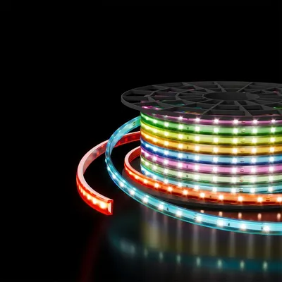 Светодиодная лента Elektrostandard 220V 11W 60Led 5050 IP65 (LS002 220V RGB) (50м, мульти)