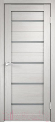 Дверь межкомнатная Velldoris Duplex 40x200 (дуб белый/мателюкс)