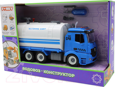 Конструктор электромеханический Funky Toys Водовоз-конструктор 1:12 / FT61117