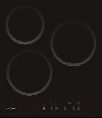 Электрическая варочная панель Krona Corso 45 BL / КА-00001275