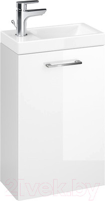 Тумба под умывальник Cersanit Lara 40 / SP-SZ-LARA-CO40/Wh
