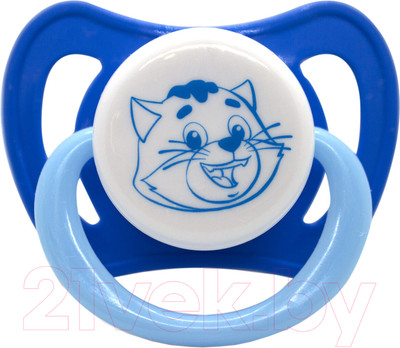 Пустышка Мама Тама Матроскин. Классическая Латексная / MT/021 (синий)