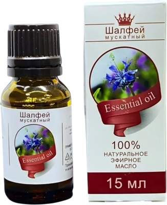 Эфирное масло Синам Шалфей мускатный М34 (15мл)