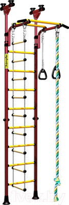 Детский спортивный комплекс Kampfer Strong Kid Ceiling (красный/желтый, стандарт)