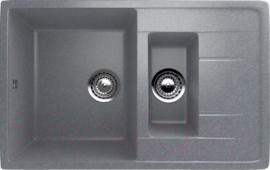 Мойка кухонная Ulgran U-205 (342 графит)