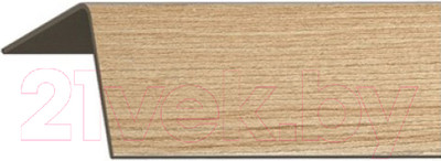 Уголок отделочный Rico Moulding 180 Дуб Античный с тиснением (20x20x2700)