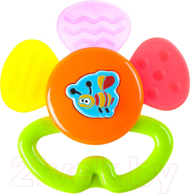 Прорезыватель для зубов Bondibon Baby You. Цветок с пчелкой / ВВ1785