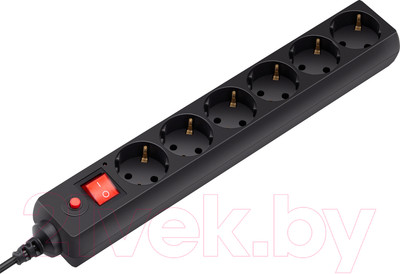 Сетевой фильтр Buro 600SH-16-3-B (черный)