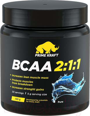 Аминокислоты BCAA Prime Kraft 2:1:1 (150г, чистый)