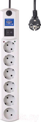 Сетевой фильтр Most HV6 (2м, белый)