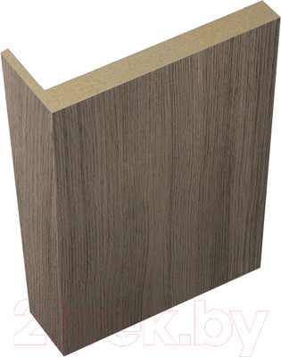 Наличник Velldoris Экошпон телескопический L 8мм 70x25x2200 (дуб серый)
