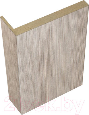 Наличник Velldoris Экошпон телескопический L 8мм 100x25x2200 (капучино)