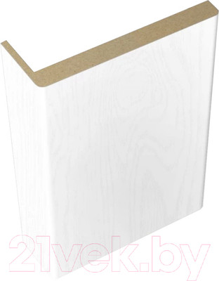 Наличник Velldoris SoftTouch телескопический L 70x25x2200 (ясень белый структурный)