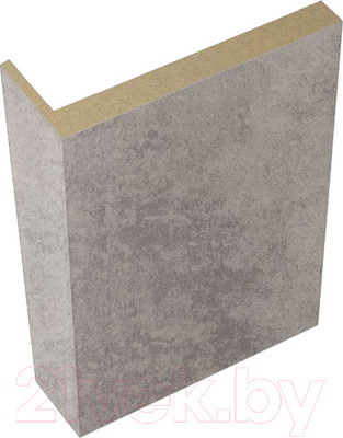 Наличник Velldoris Экошпон телескопический L 70x25x2200 (муар светло-серый)