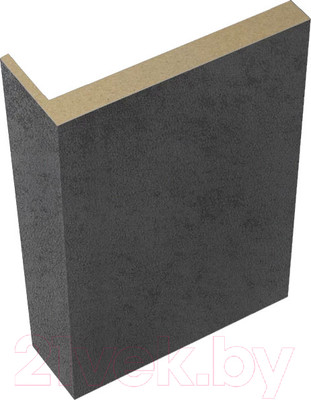 Наличник Velldoris Экошпон телескопический L 70x25x2200 (муар темно-серый)