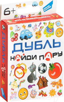 Настольная игра Dream Makers Дубль. Найди пару / 2007C