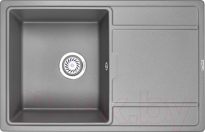 Мойка кухонная GRANULA GR-7804 (алюминиум)