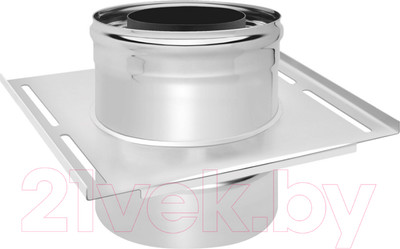 Площадка монтажная для дымохода Везувий 0.8мм д. 150x250