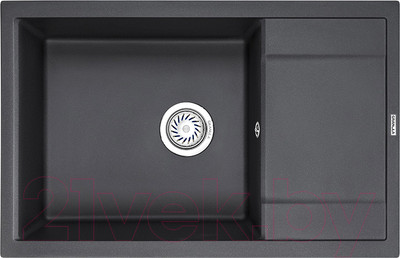 Мойка кухонная GRANULA GR-7805 (черный)