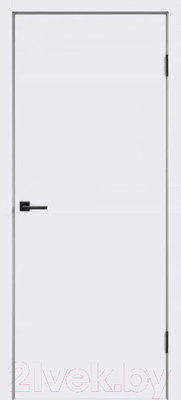 Дверь межкомнатная Velldoris Эмаль Scandi 1 60x200 врезка (белый)