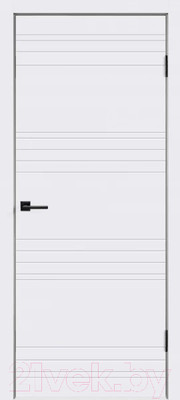 Дверь межкомнатная Velldoris Эмаль Scandi N 70x200 врезка (белый)