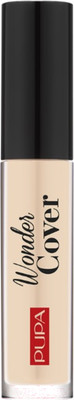 Консилер Pupa Wonder Cover Full Coverage Concealer Reflecting Effect тон 002 (4.2мл)