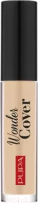 Консилер Pupa Wonder Cover Full Coverage Concealer Reflecting Effect тон 003 (4.2мл)