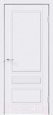 Дверь межкомнатная Velldoris Эмаль Scandi 3P 90x200 врезка (белый)