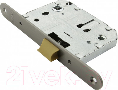 Защелка врезная с фиксацией Arni 170 MBNB овальная (пластик)