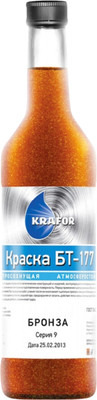 Краска Krafor БТ-177 (500мл, бронзовый)